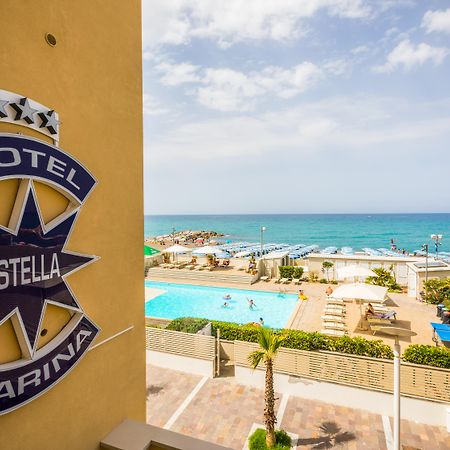 Hotel Stella Marina マリーナ・ディ・チェーチナ エクステリア 写真